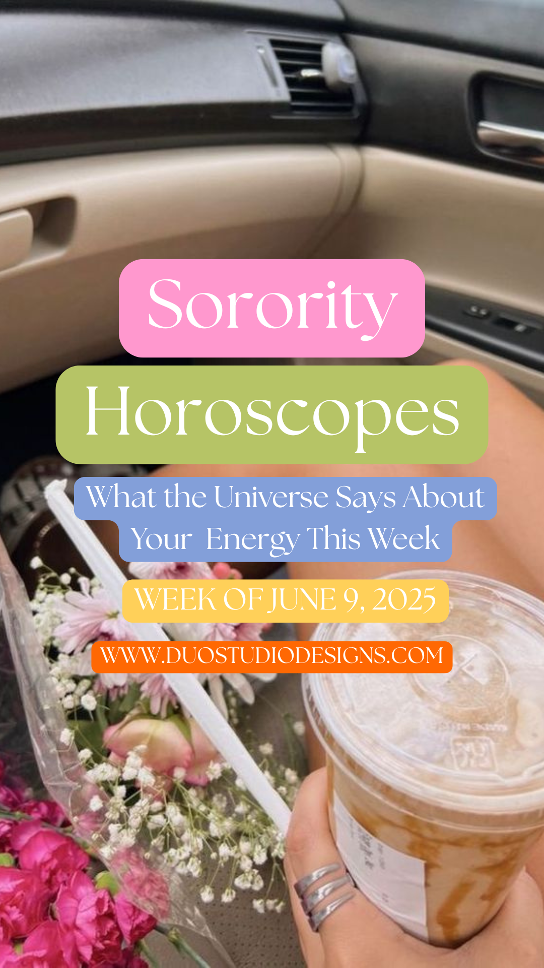 ✫ Sorority Horoscopes — What the Universe Says About Your Chapter Energy for the Week of June 9