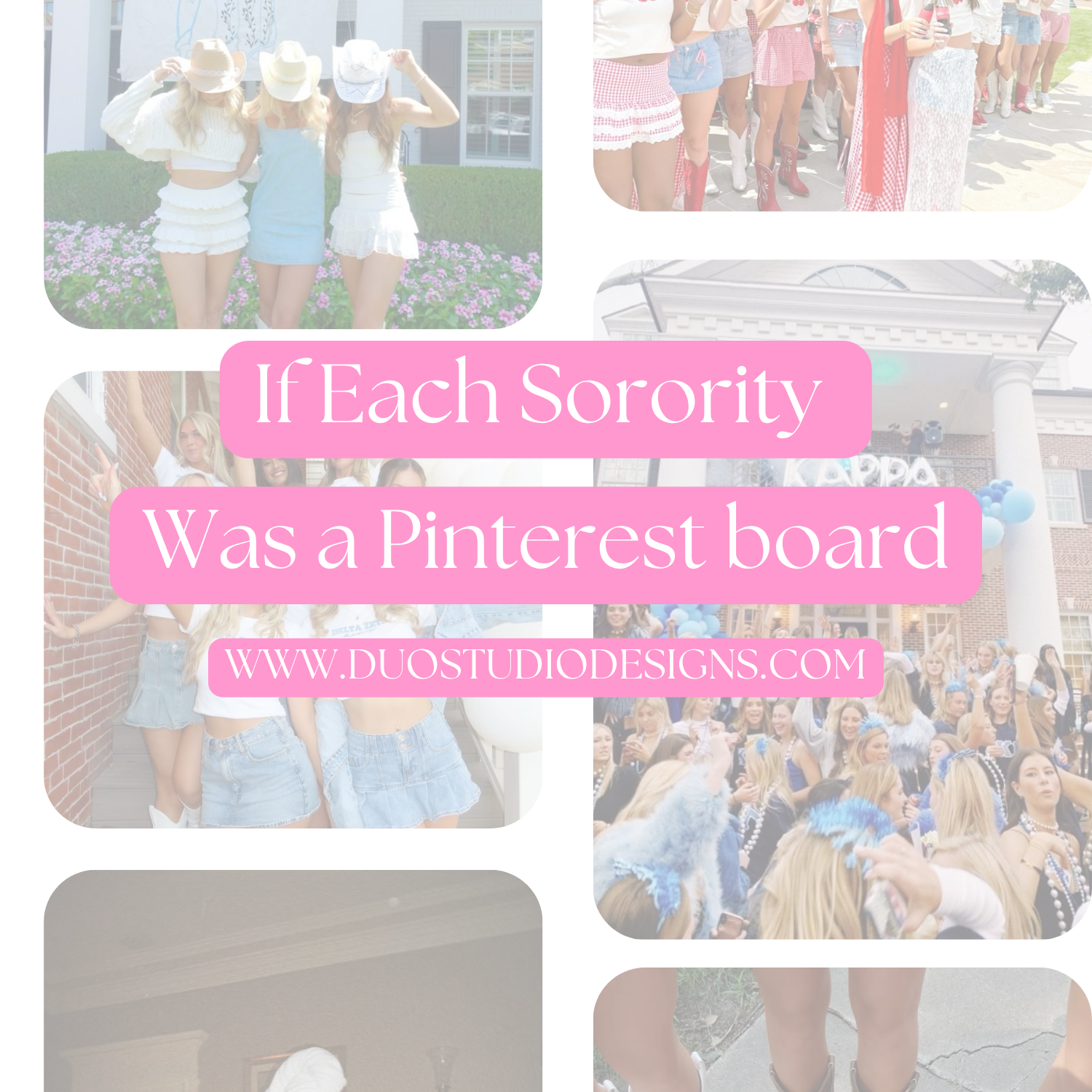 If Every Sorority Was a Pinterest Board 📌