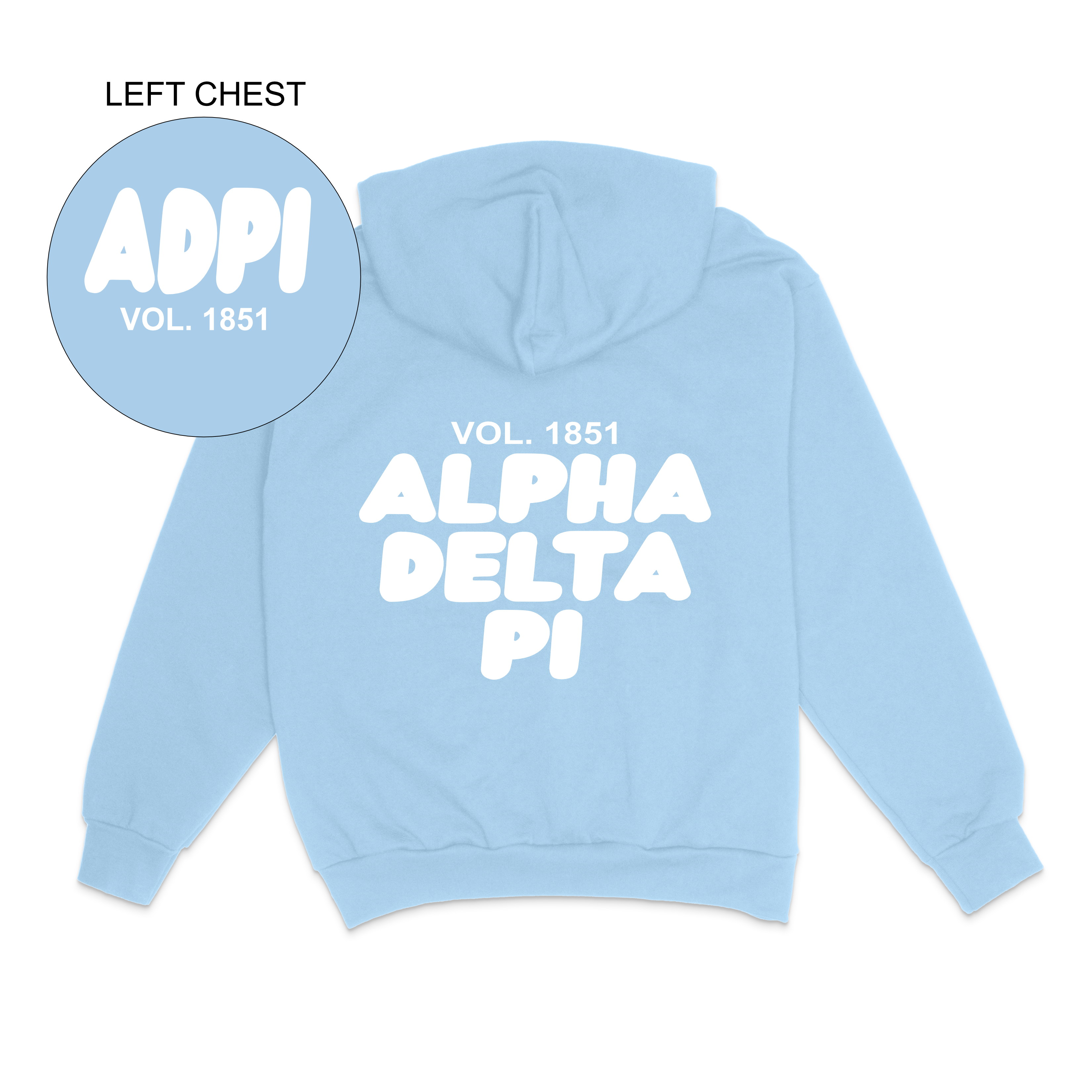 Alpha Delta Pi Foxy Sorority Sweatshirt – Duo Threads