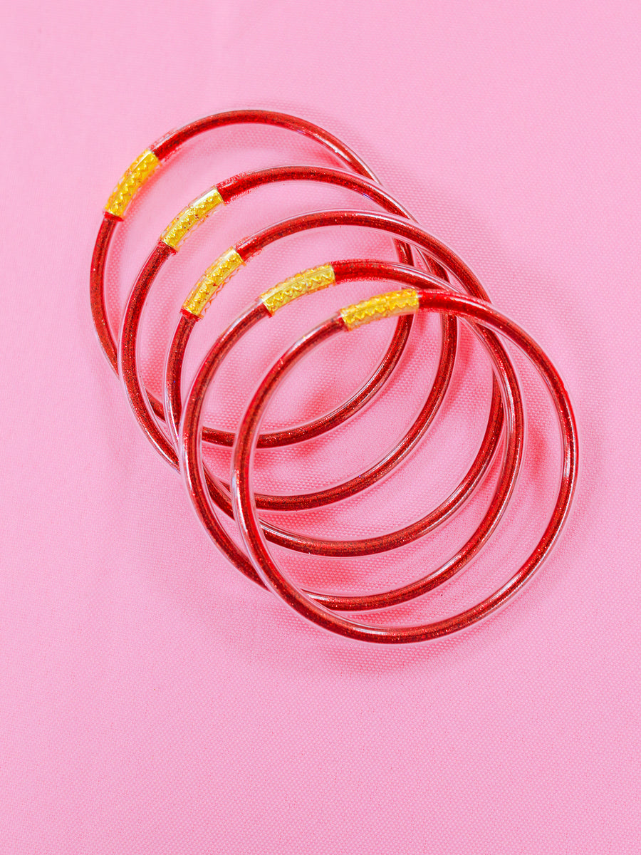 It Girl Bangle - Red