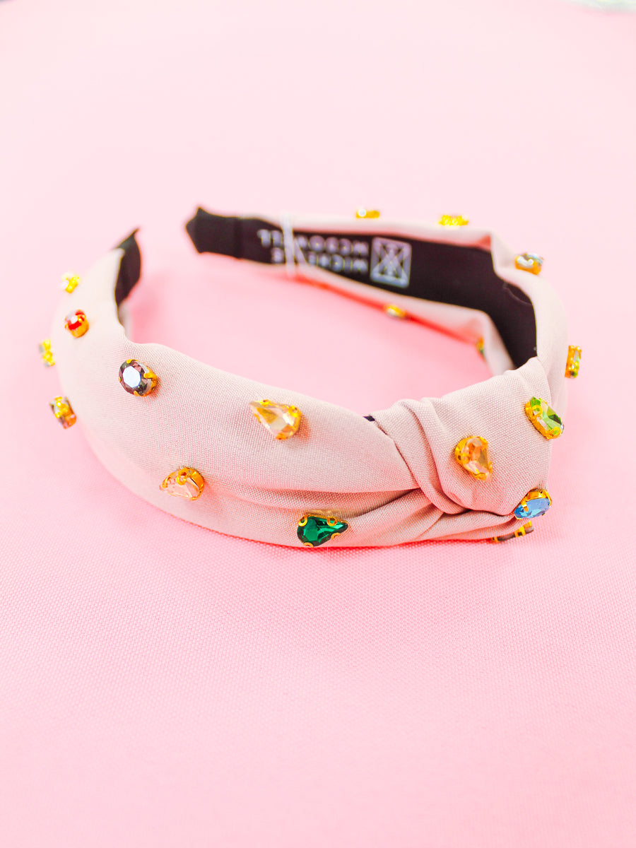 Krista Headband - Light Pink