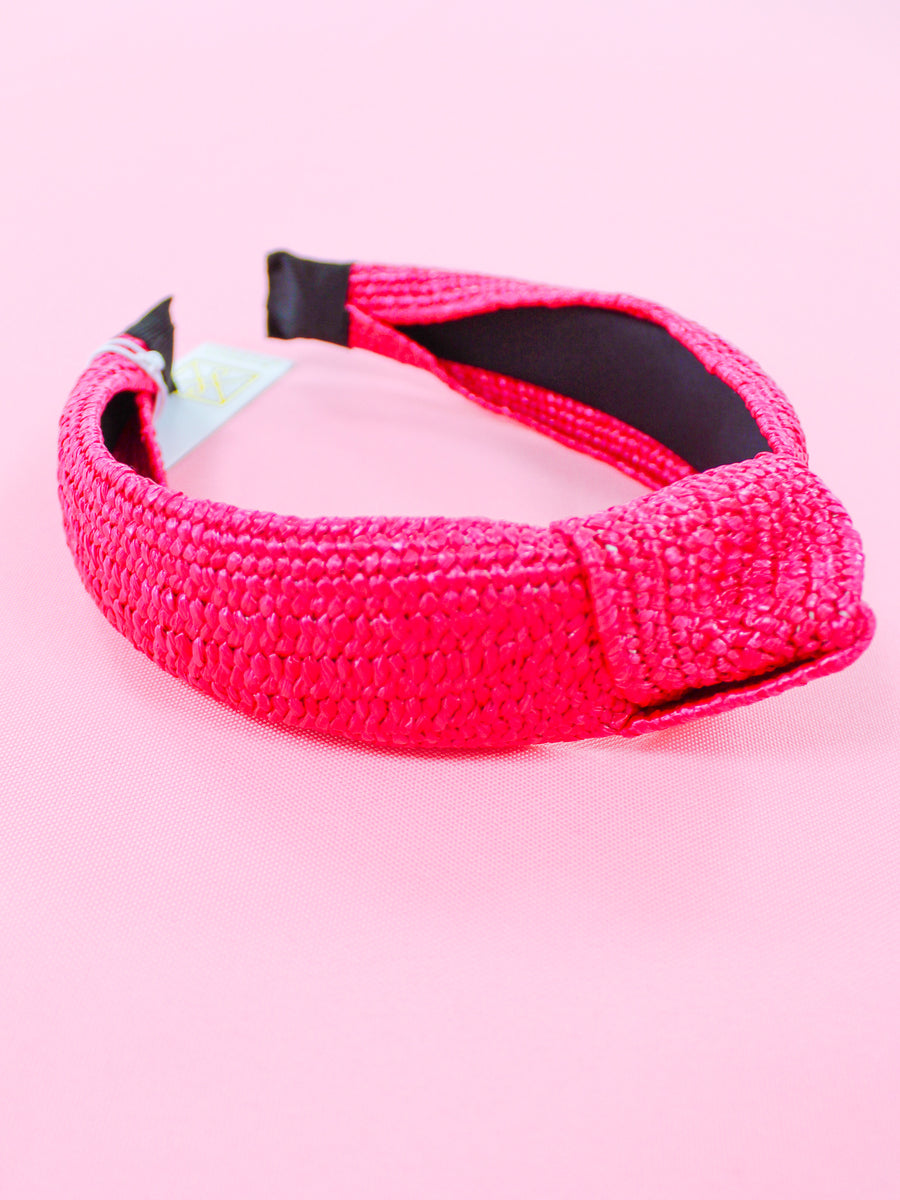Sunny Headband - Hot Pink