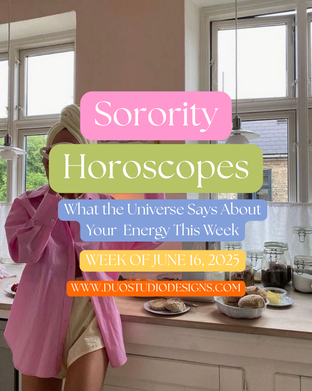 ✫ Sorority Horoscopes — What the Universe Says About Your Chapter Energy for the Week of June 16