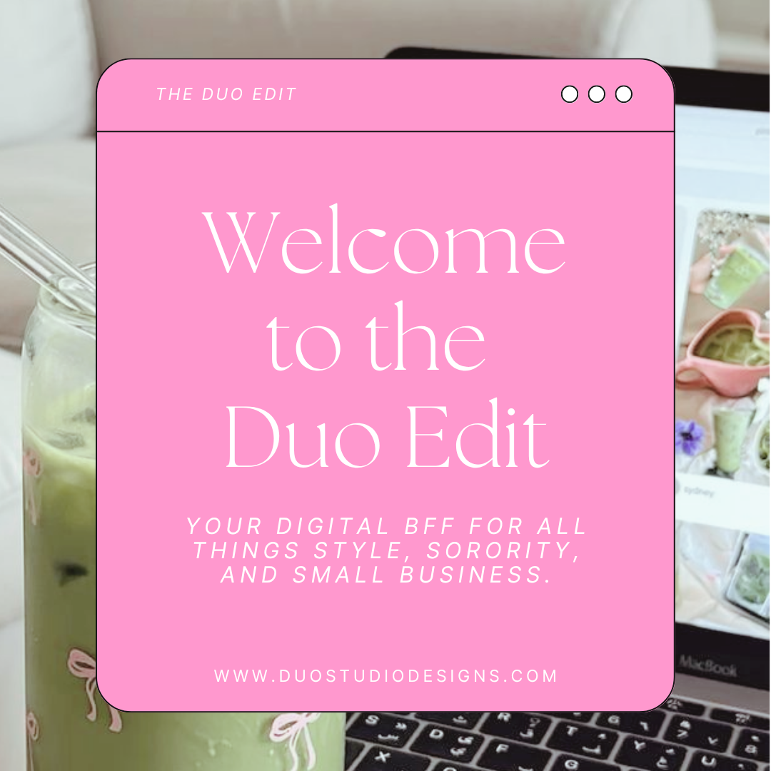✨ Welcome to The Duo Edit ✨