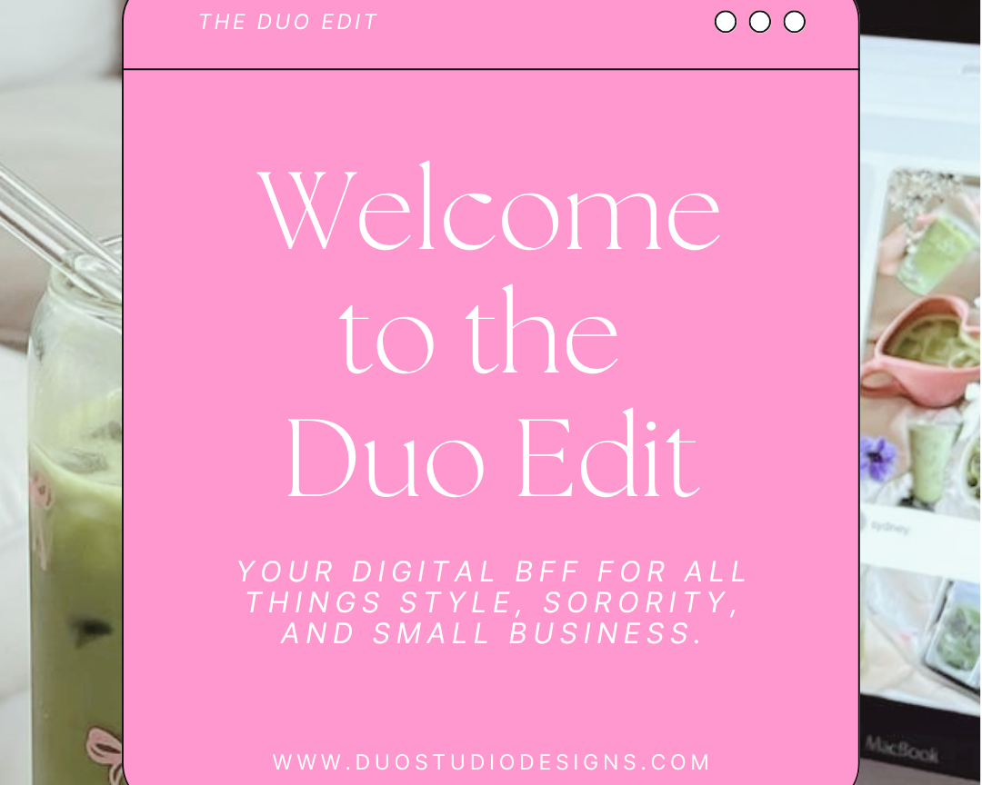 ✨ Welcome to The Duo Edit ✨