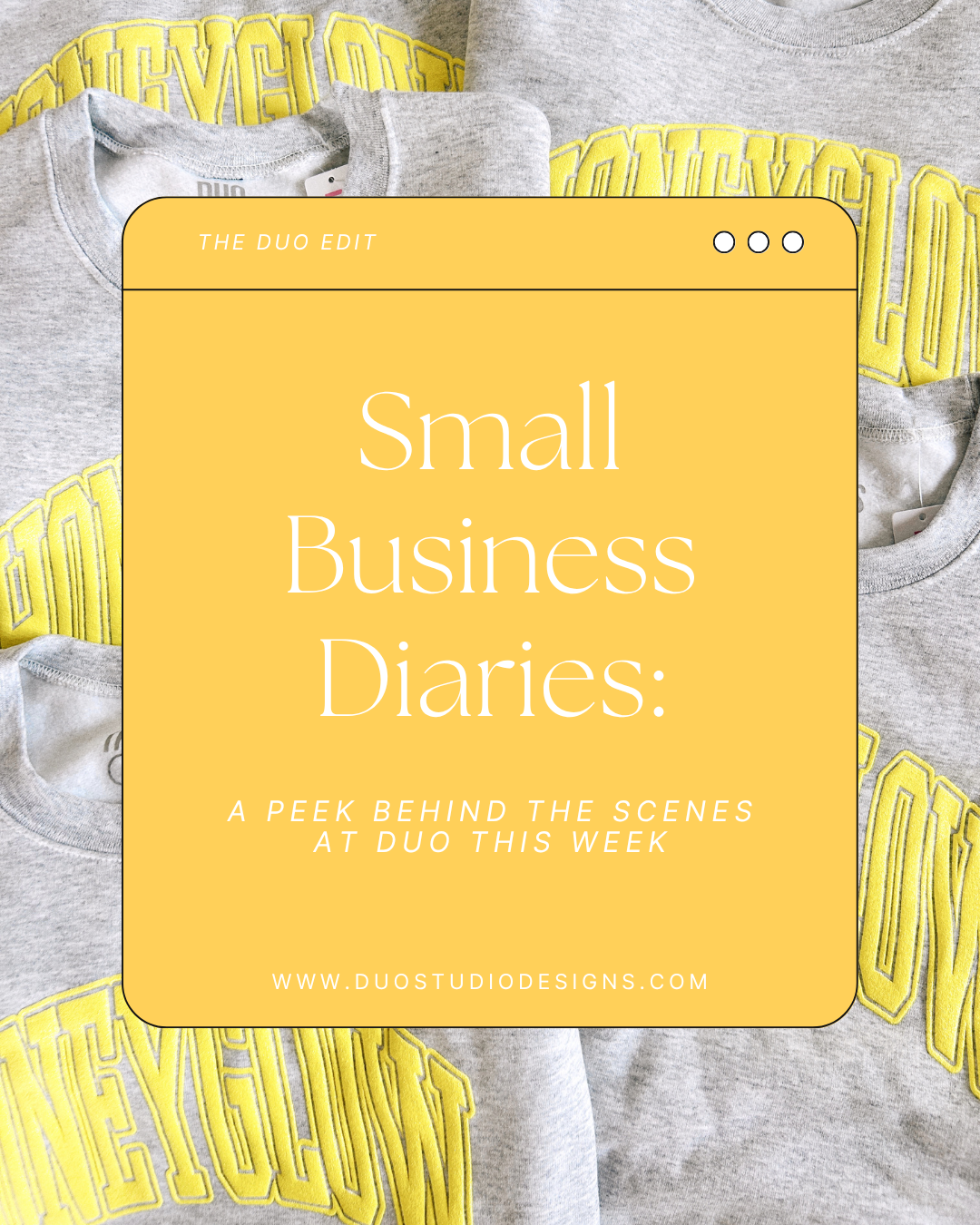 Small Business Diaries: A Peek Behind the Scenes at Duo