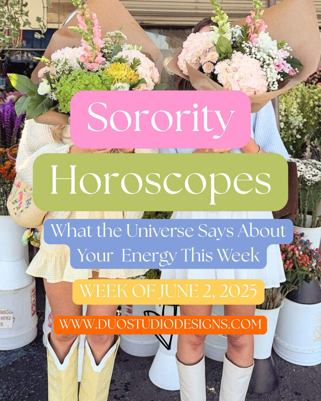💫 Sorority Horoscopes — What the Universe Says About Your Chapter Energy This Week (Week of June 2, 2025)