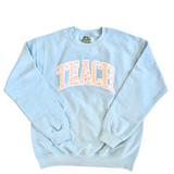 Daisy Daze Custom Appliqué Embroidered Sweatshirt