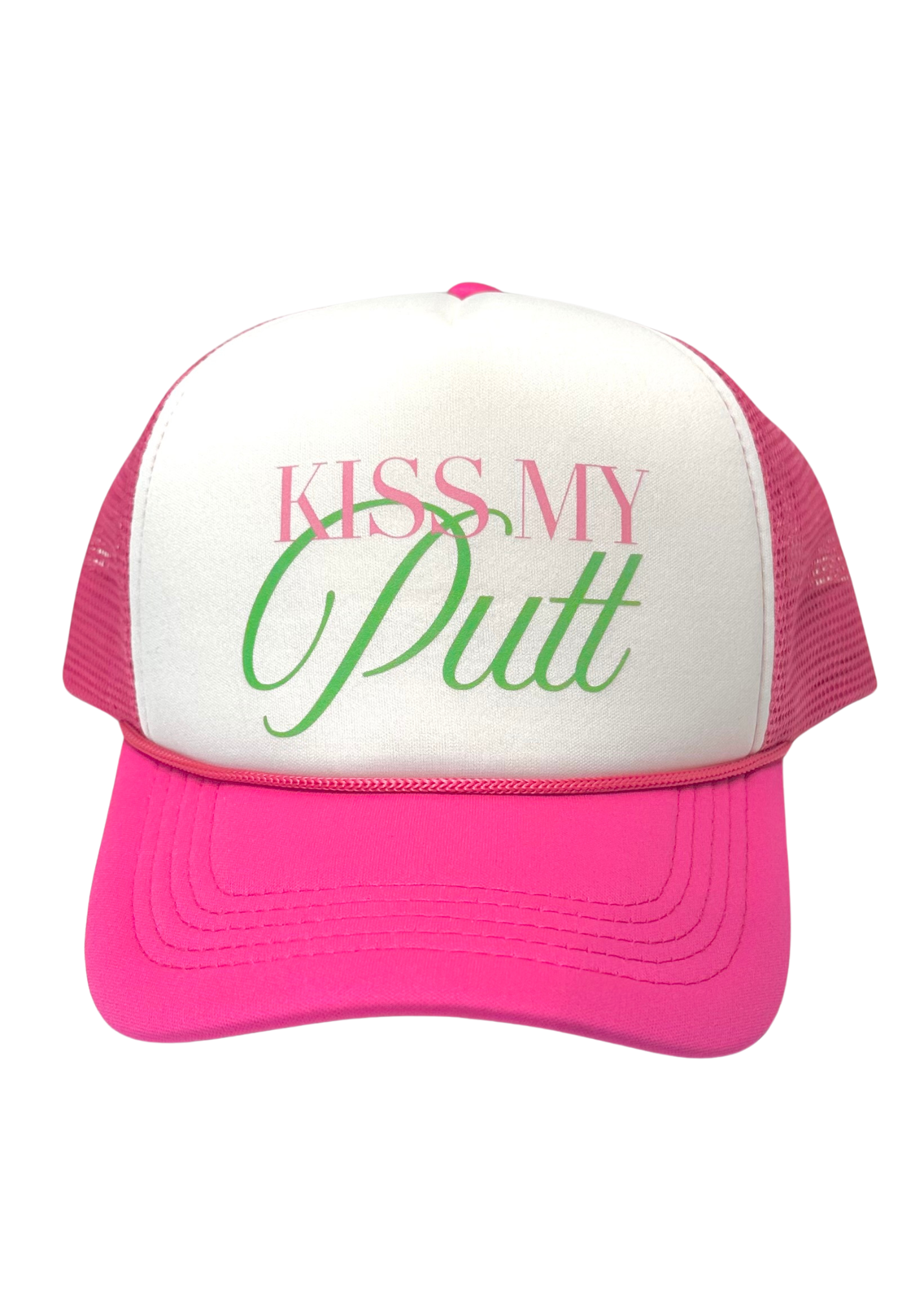 Kiss My Putt Trucker Hat