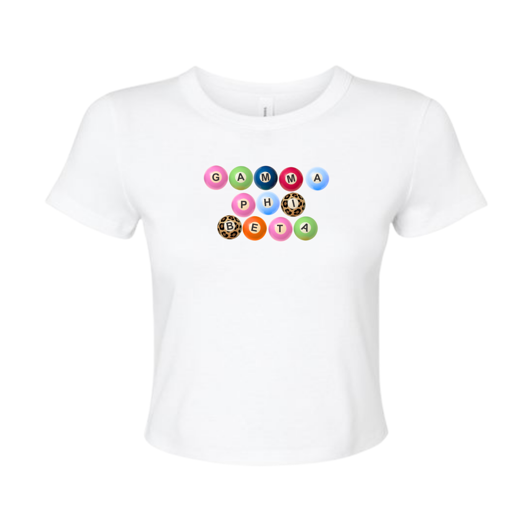 On Cue Sorority Baby Tee