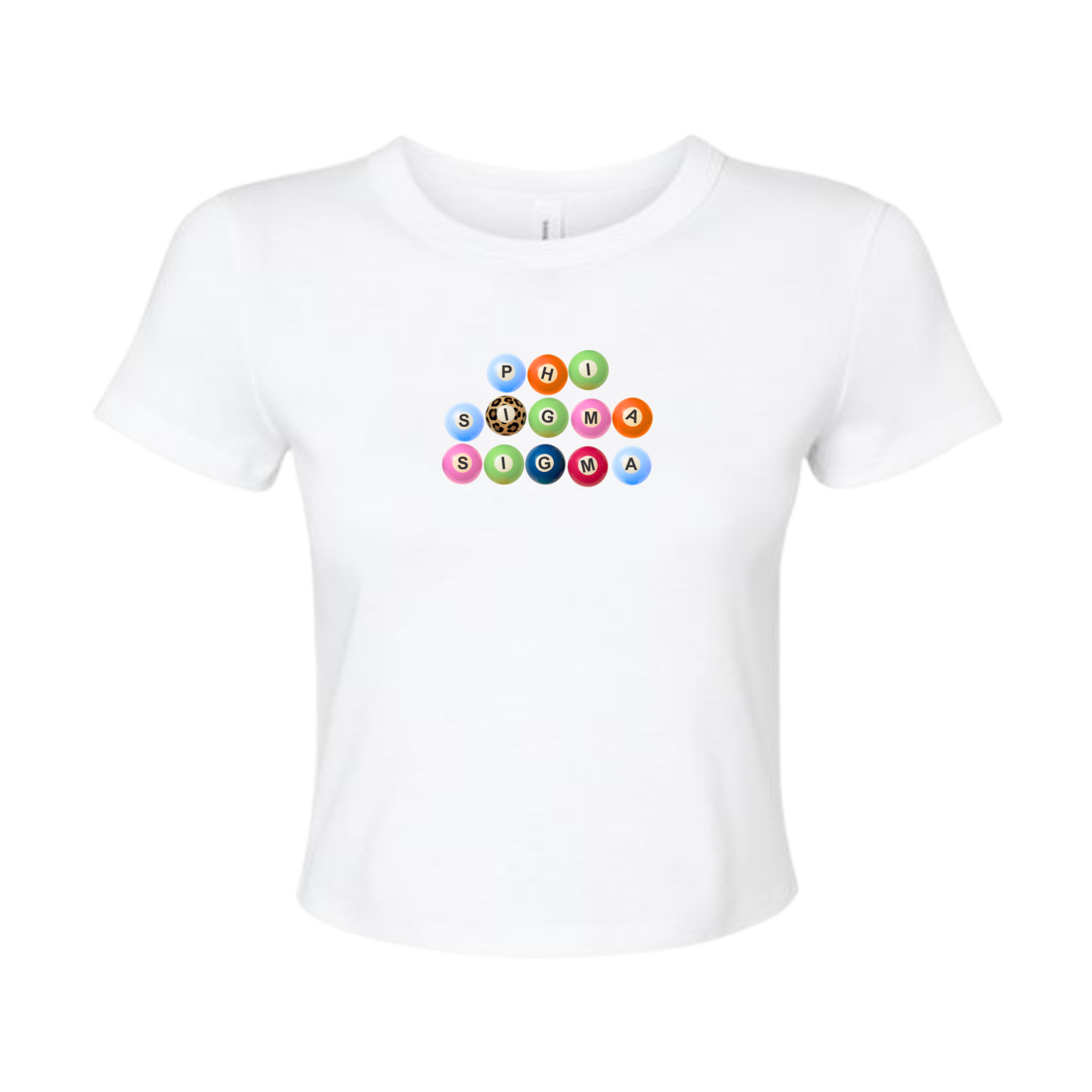 On Cue Sorority Baby Tee