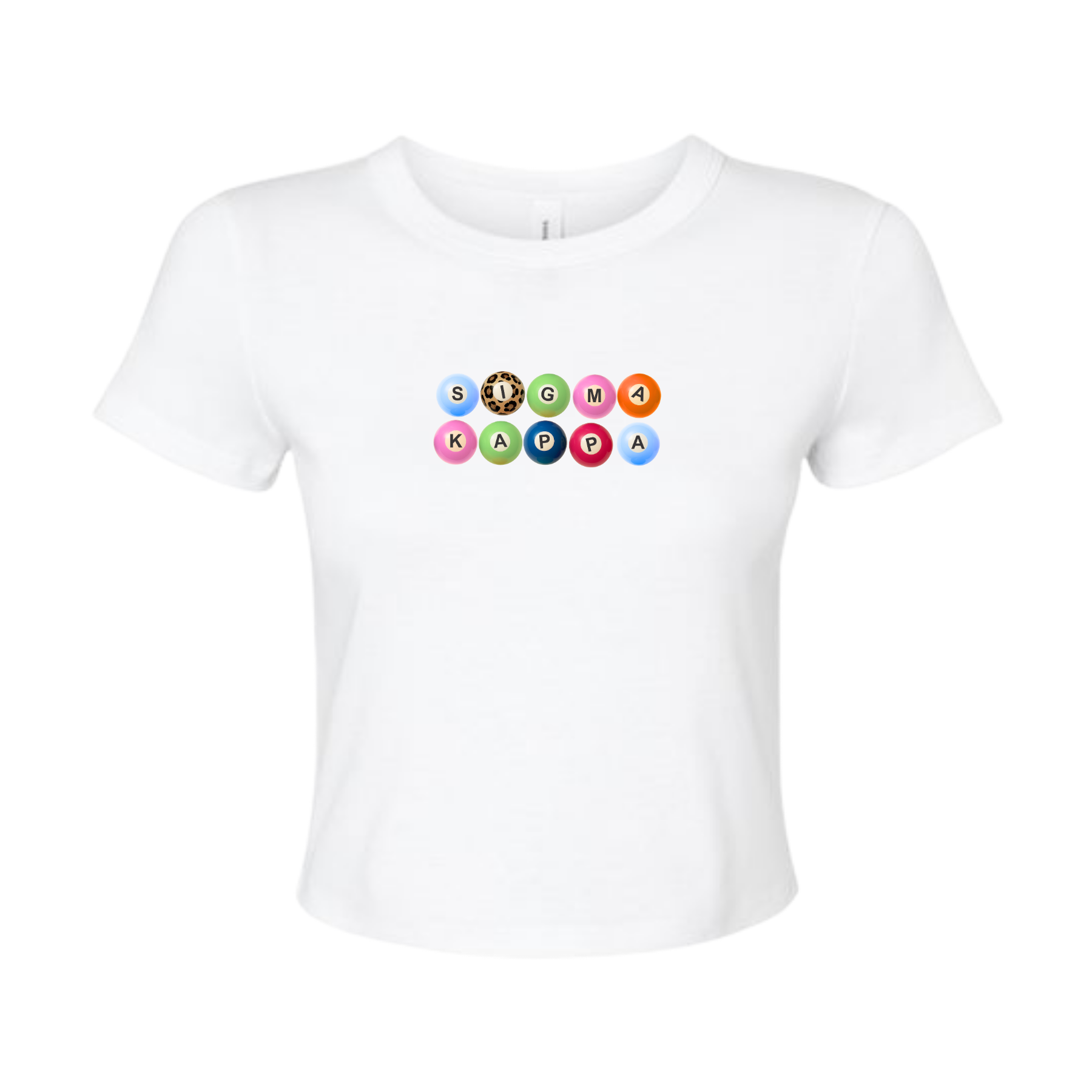 On Cue Sorority Baby Tee