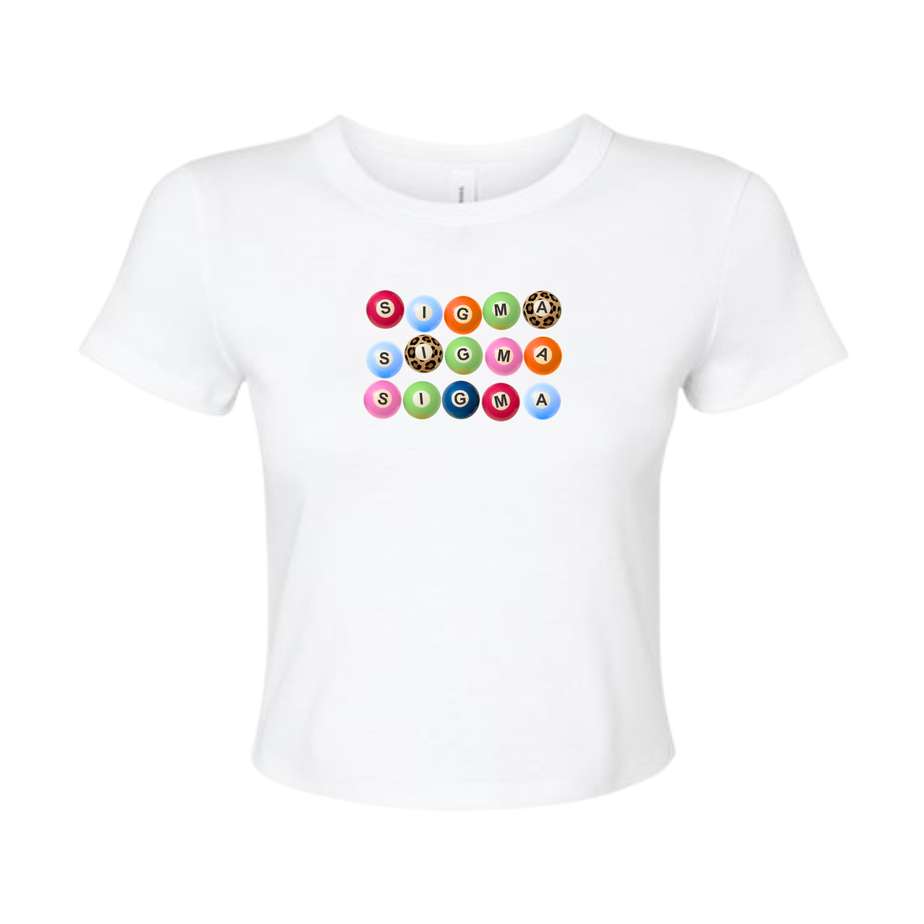 On Cue Sorority Baby Tee
