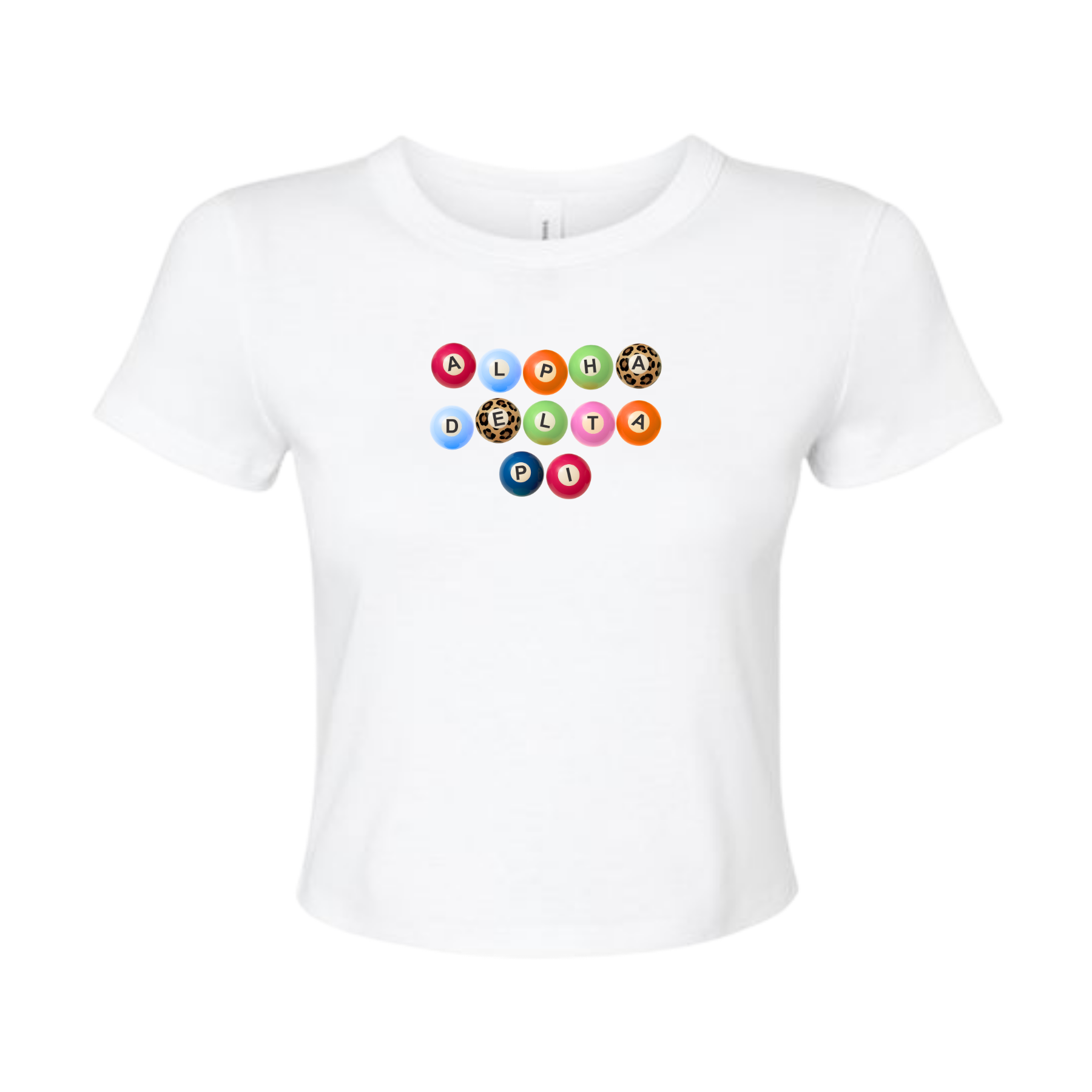 On Cue Sorority Baby Tee