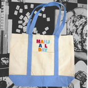 Mahj All Day Canvas Tote