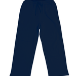 navy sweatpants flat lay