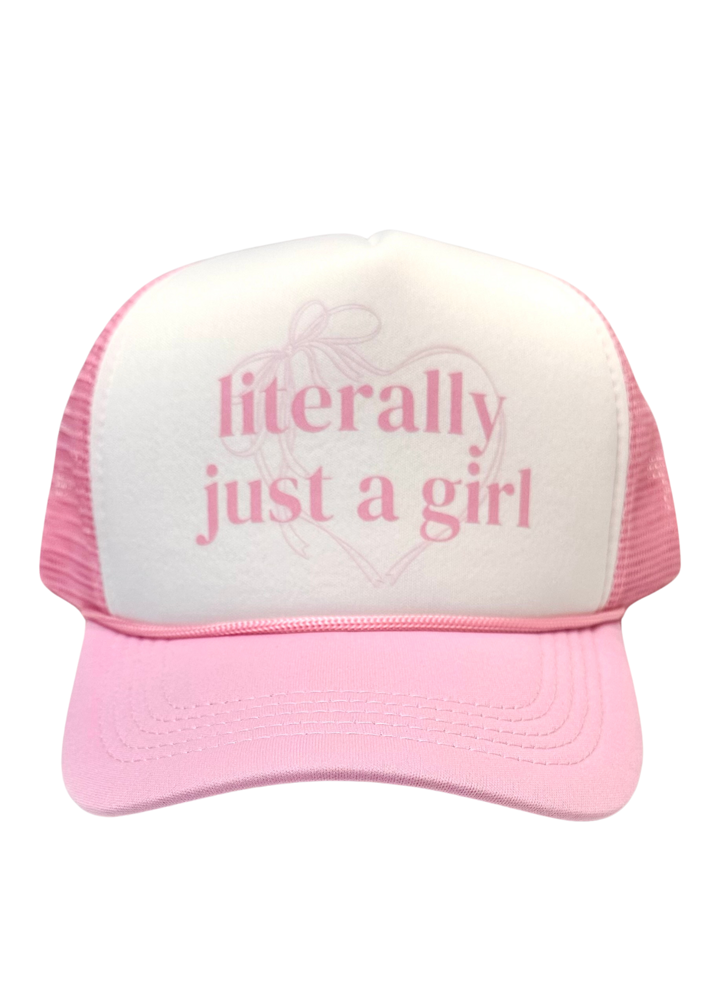 Literally Just a Girl Trucker Hat