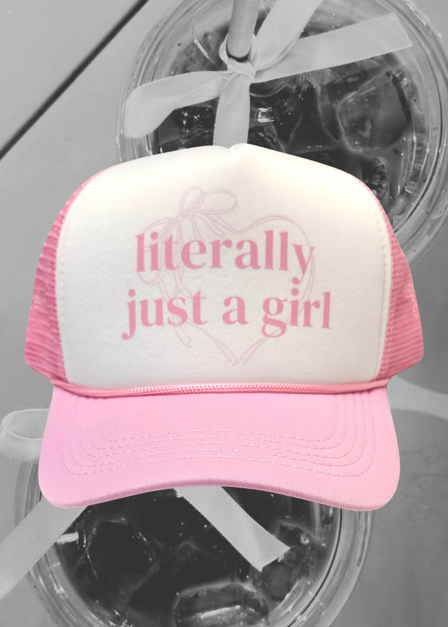 Literally Just a Girl Trucker Hat