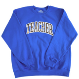 Leopard Luxe Custom Appliqué Embroidered Sweatshirt