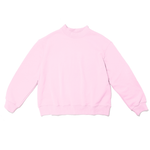 light pink mock neck flat lay