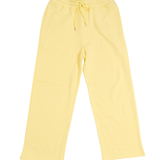 butter sweat pants flat lay