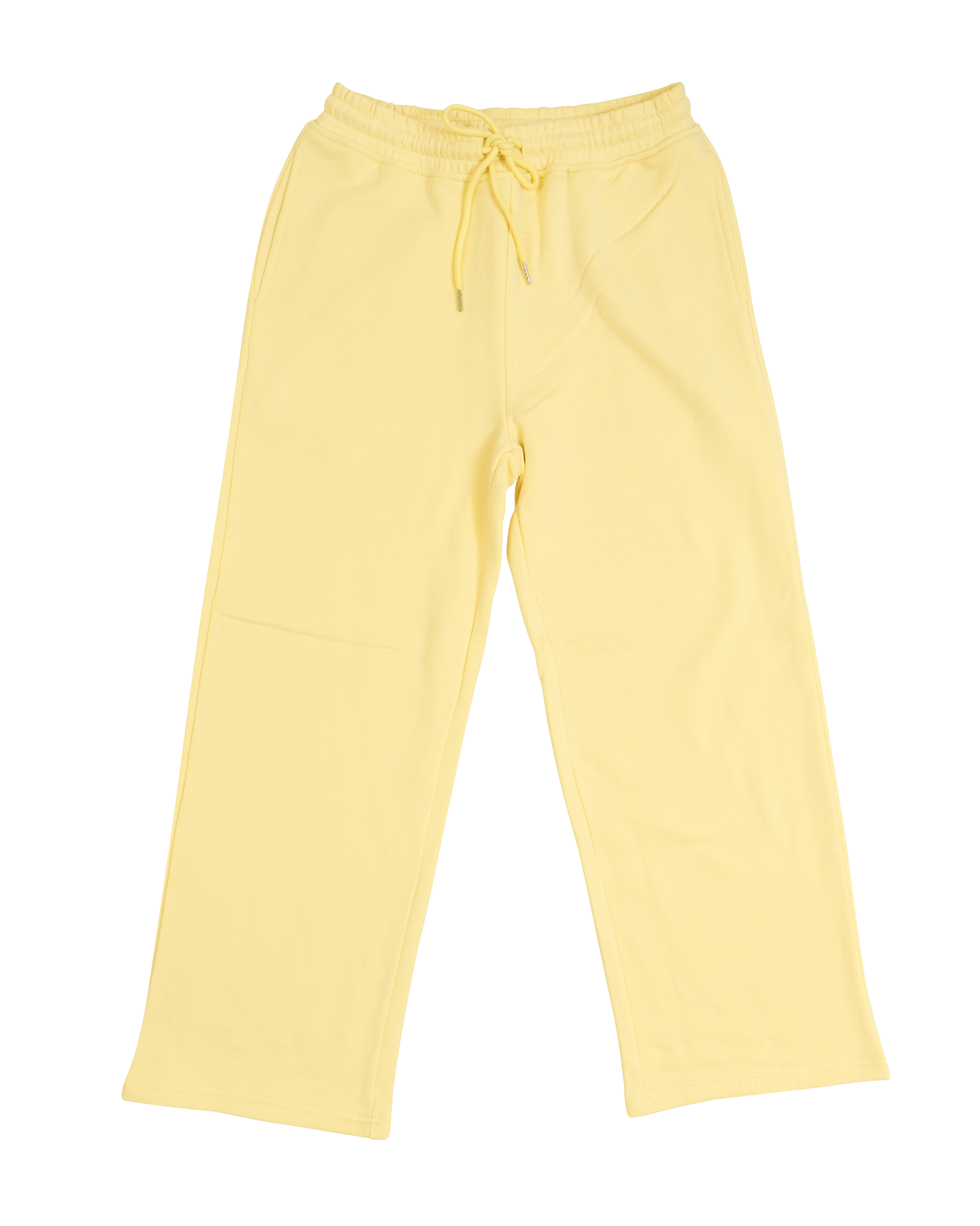 butter sweat pants flat lay