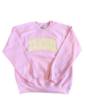 Sugar and Sun Custom Appliqué Embroidered Sweatshirt