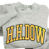 Dow High Mock Neck Sweatshirt - Ash