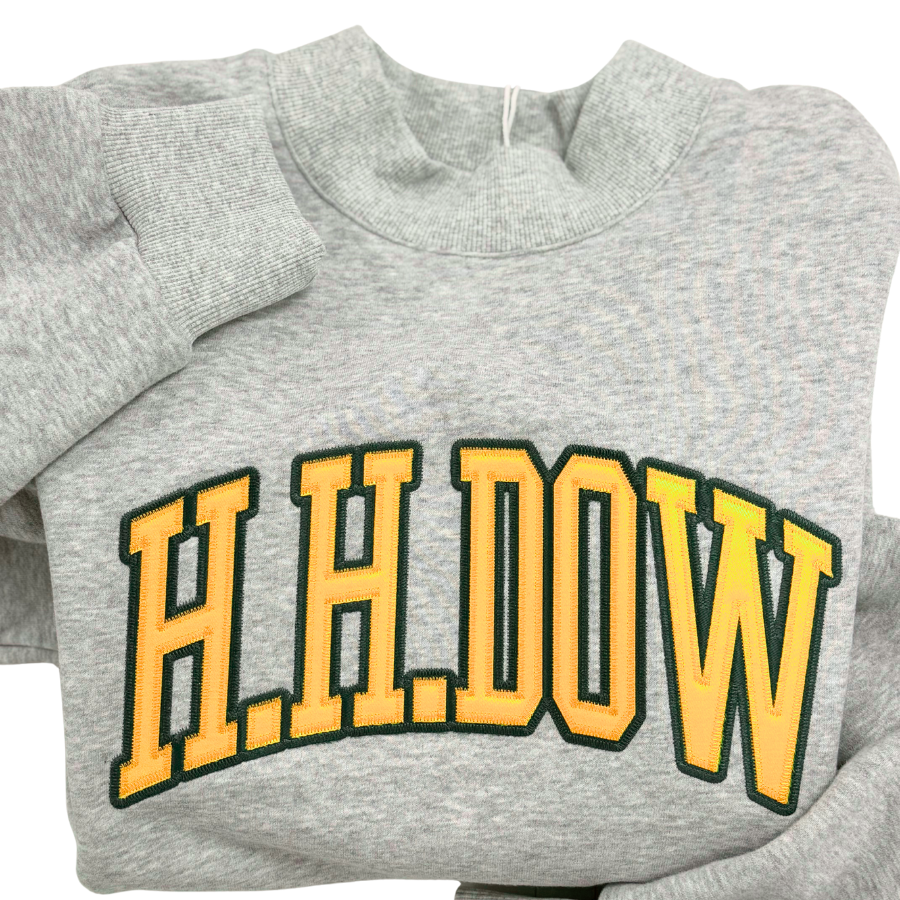 Dow High Mock Neck Sweatshirt - Ash