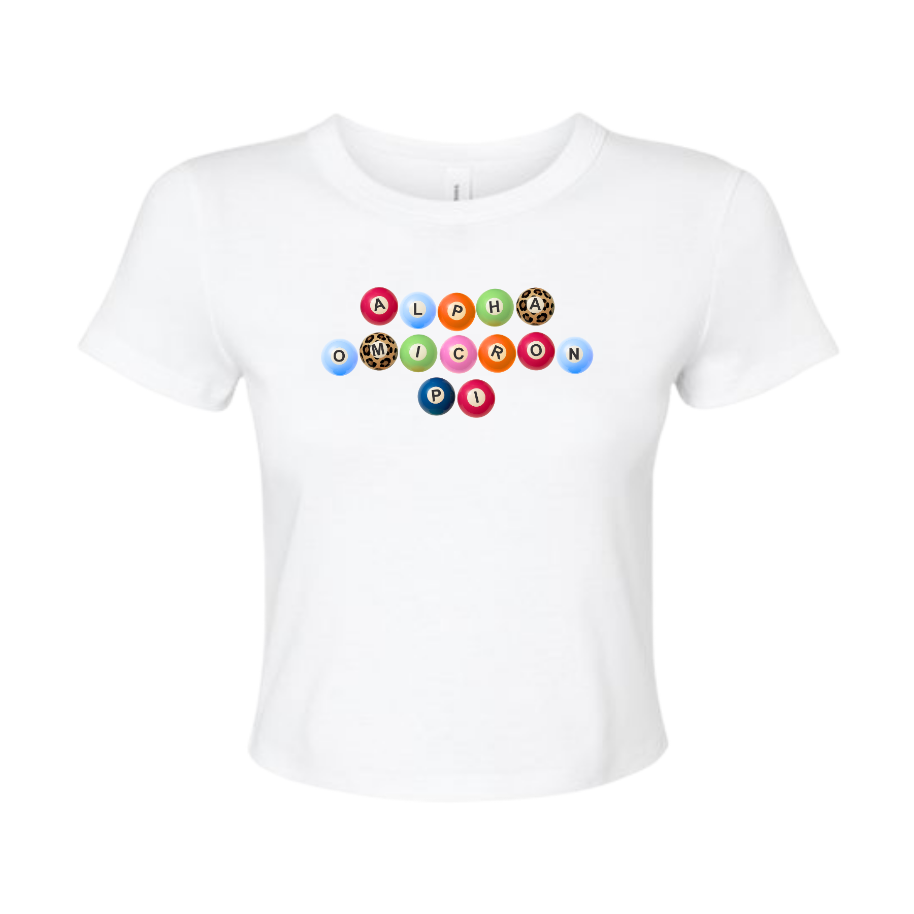 On Cue Sorority Baby Tee