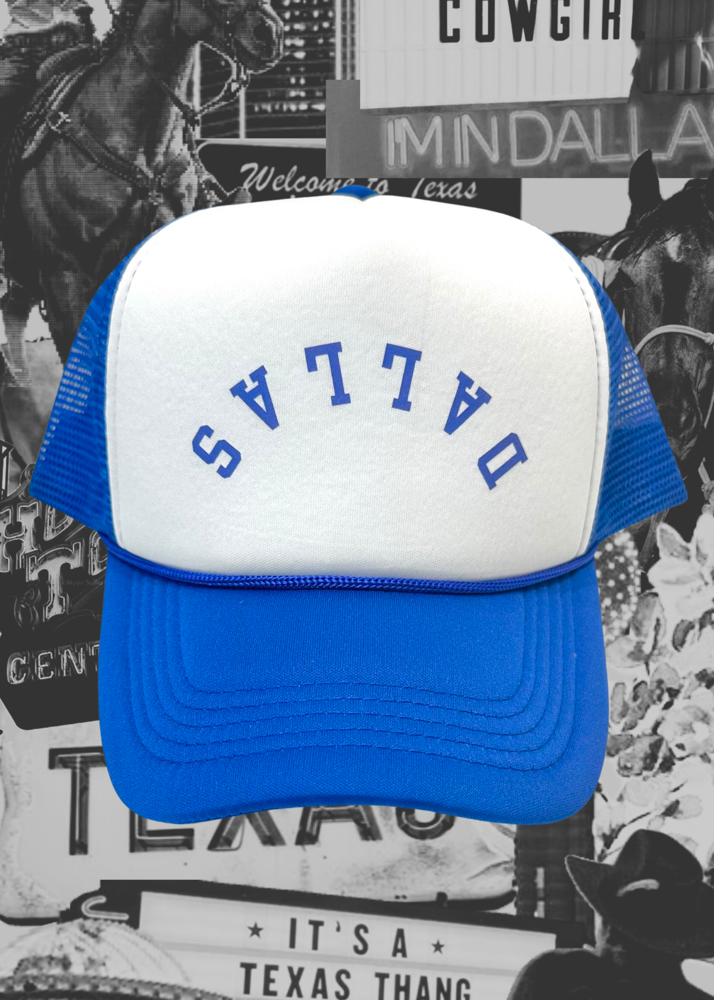 City Arch Trucker Hat (customizable)