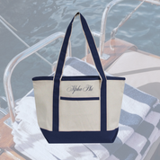 Embroidered Sorority Tote