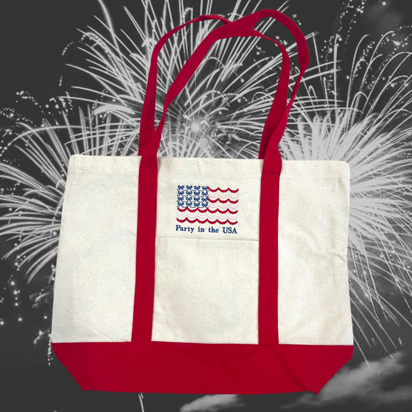 Party in the USA Canvas Tote