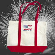 Party in the USA Canvas Tote
