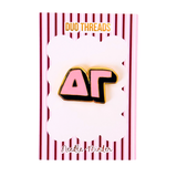 Delta Gamma Sorority Bubble Letter Needle Minder