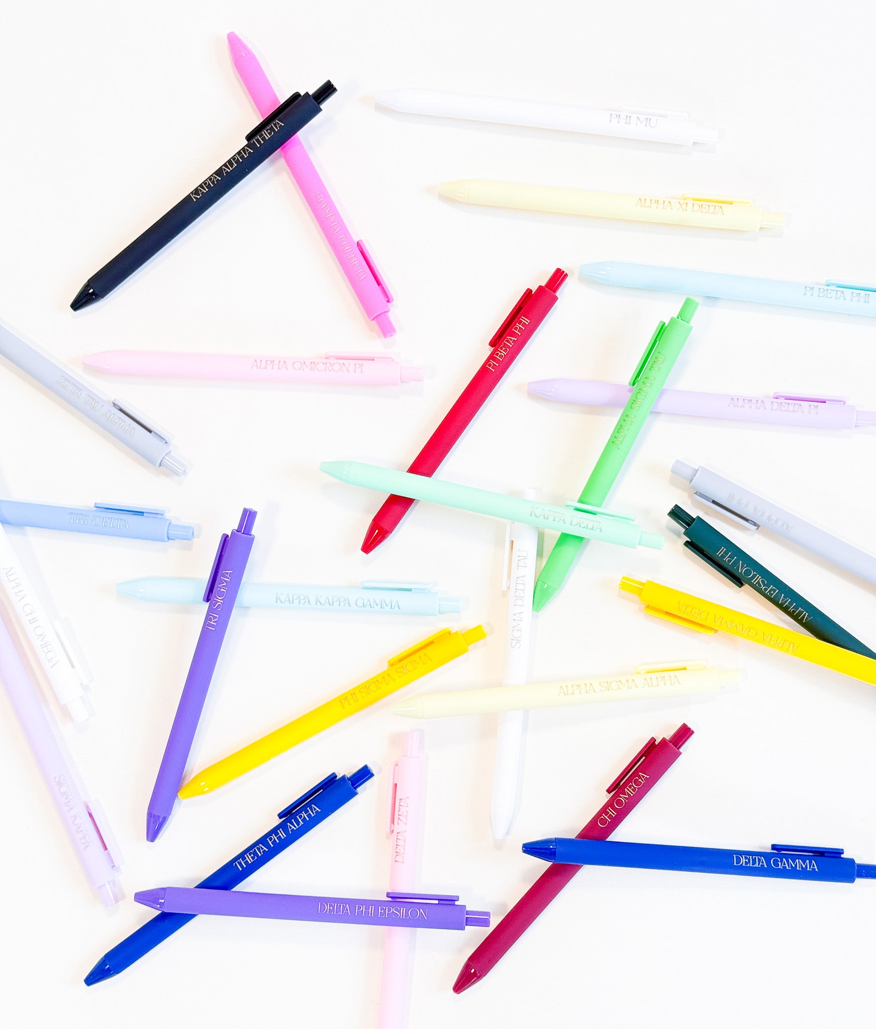 Lettered Luxe Sorority Pens