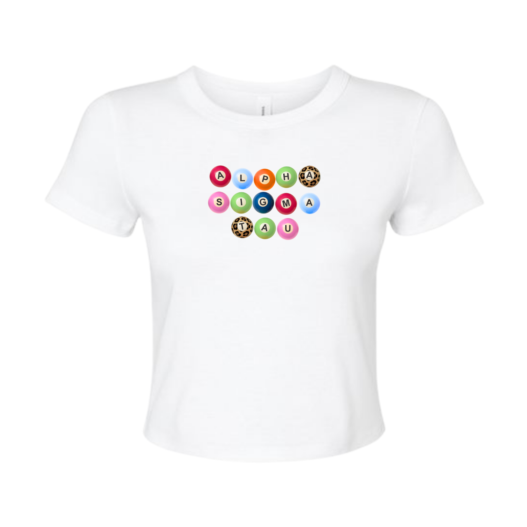 On Cue Sorority Baby Tee
