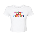On Cue Sorority Baby Tee