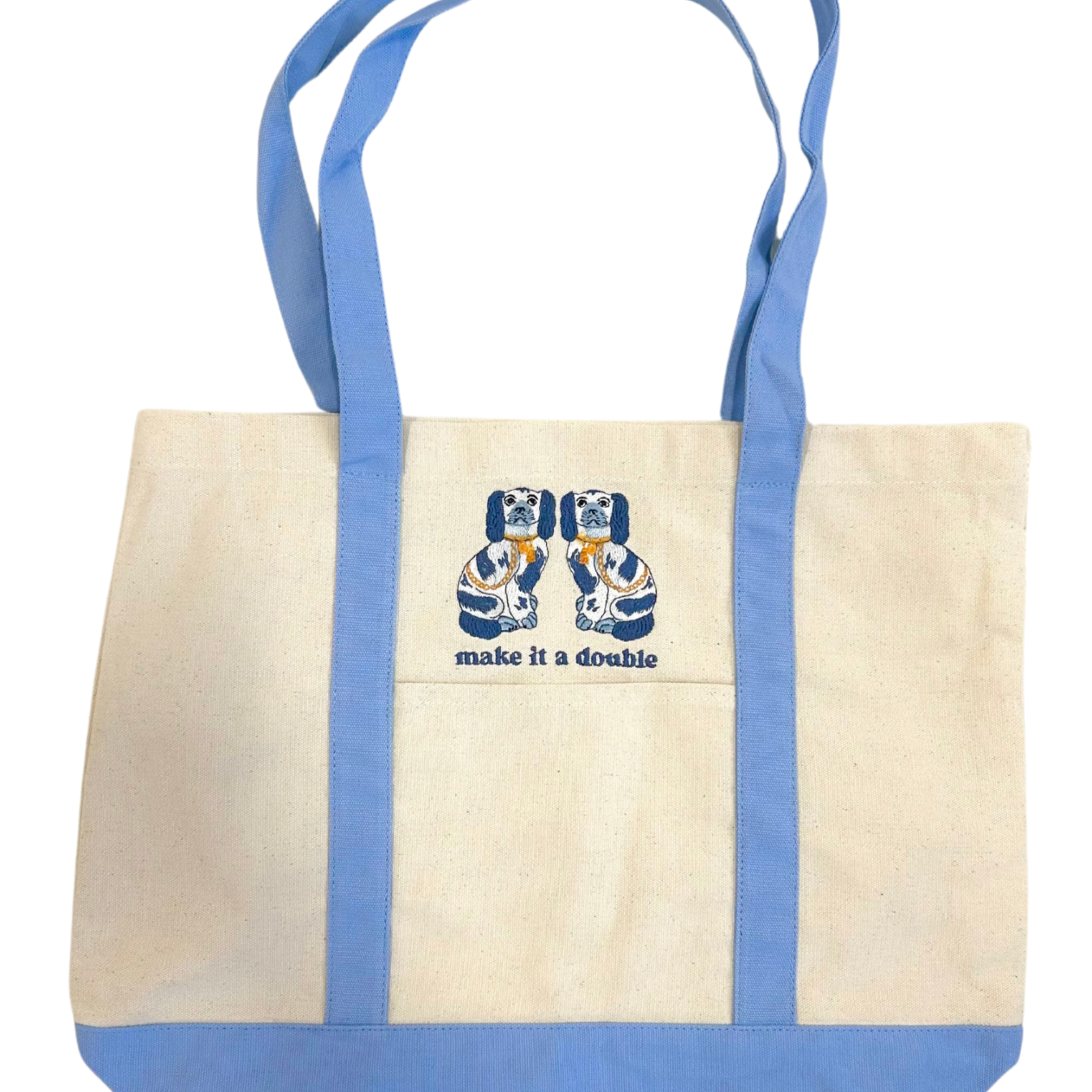 Make it a Double Canvas Tote