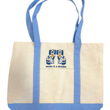 Make it a Double Canvas Tote
