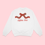 Alpha Chi Omega Coquette Crewneck