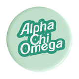 Alpha Chi Omega Dreamhouse Sorority Button