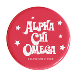 Alpha Chi Omega Dreamweaver Sorority Button