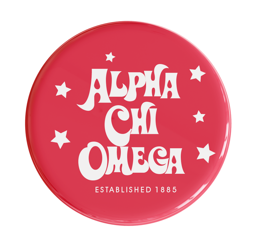Alpha Chi Omega Dreamweaver Sorority Button