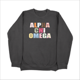 Alpha Chi Omega Scrapbook Sorority Sweatshirt