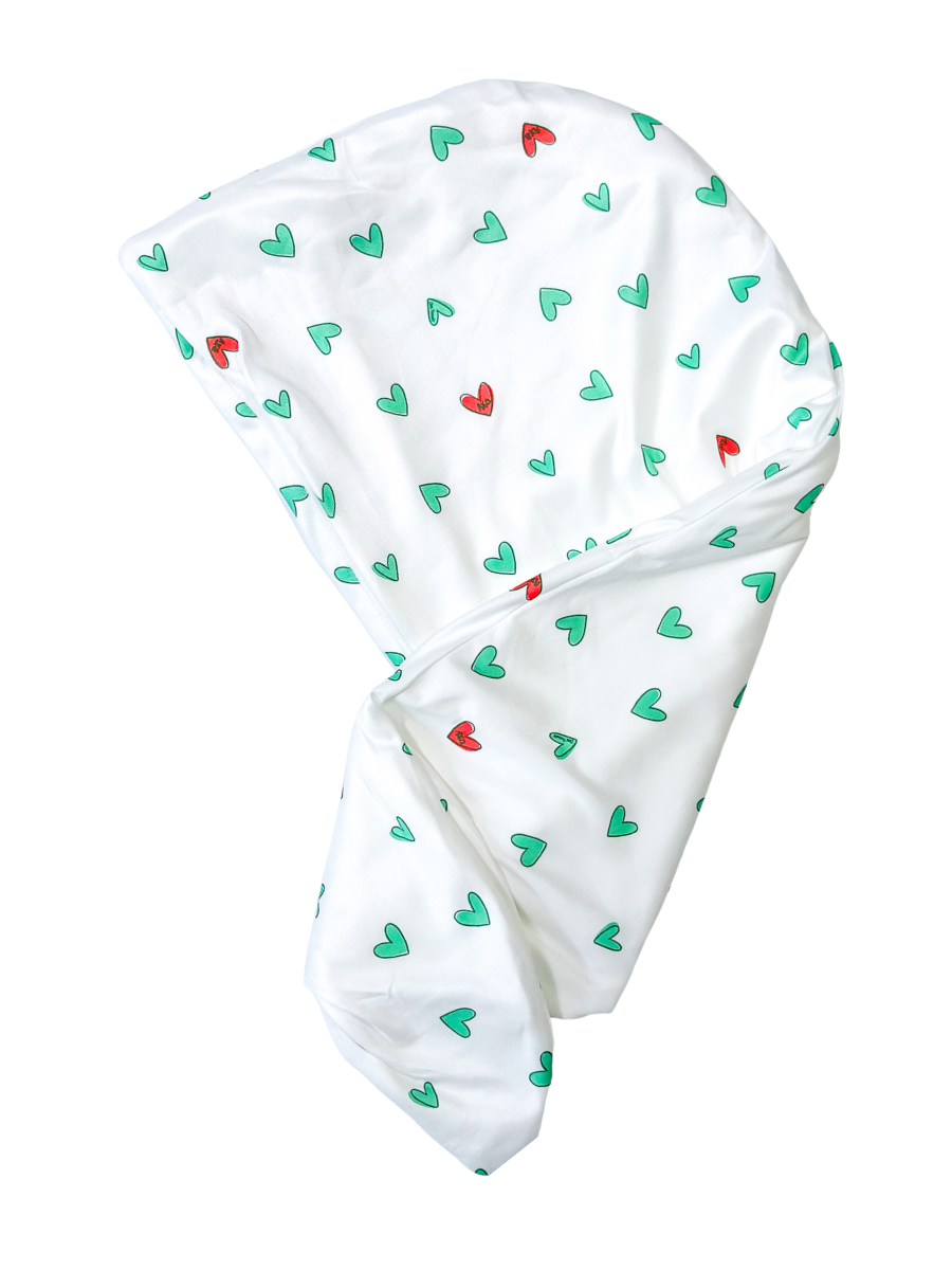 Alpha Chi Omega Love Letters Sorority Towel Hair Wrap