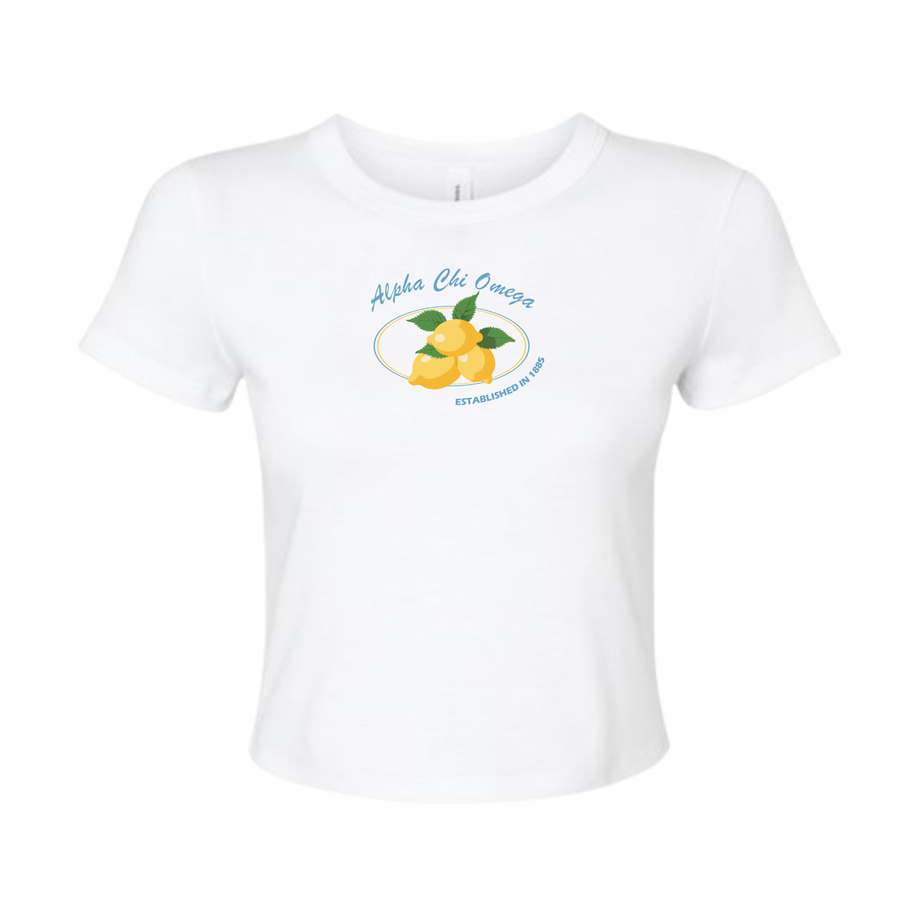 Alpha Chi Omega Sorority Main Squeeze Baby Tee
