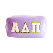 Chenille Sorority Cosmetic Bag