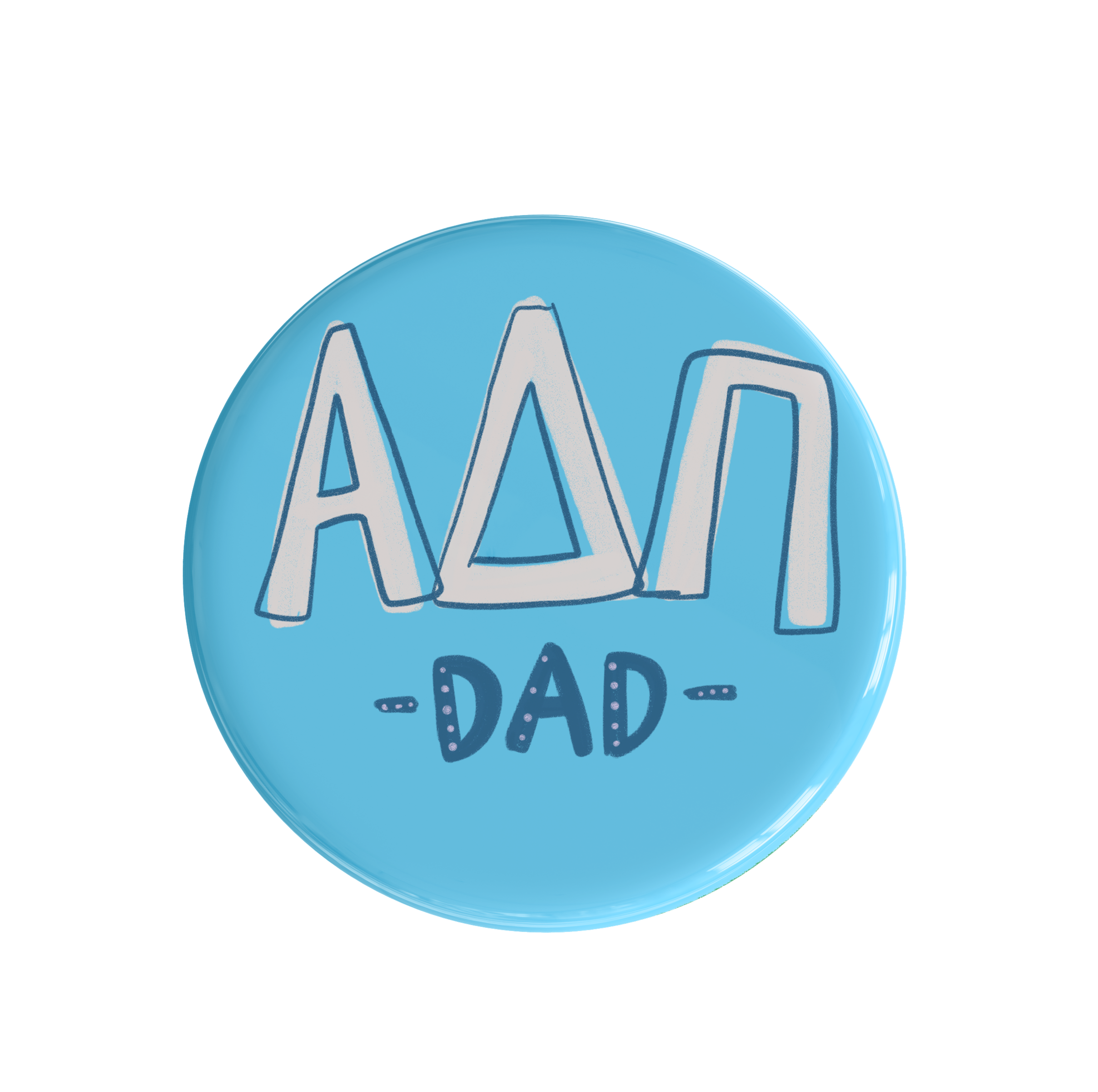 Classic Sorority Dad Gameday Button (Includes One)