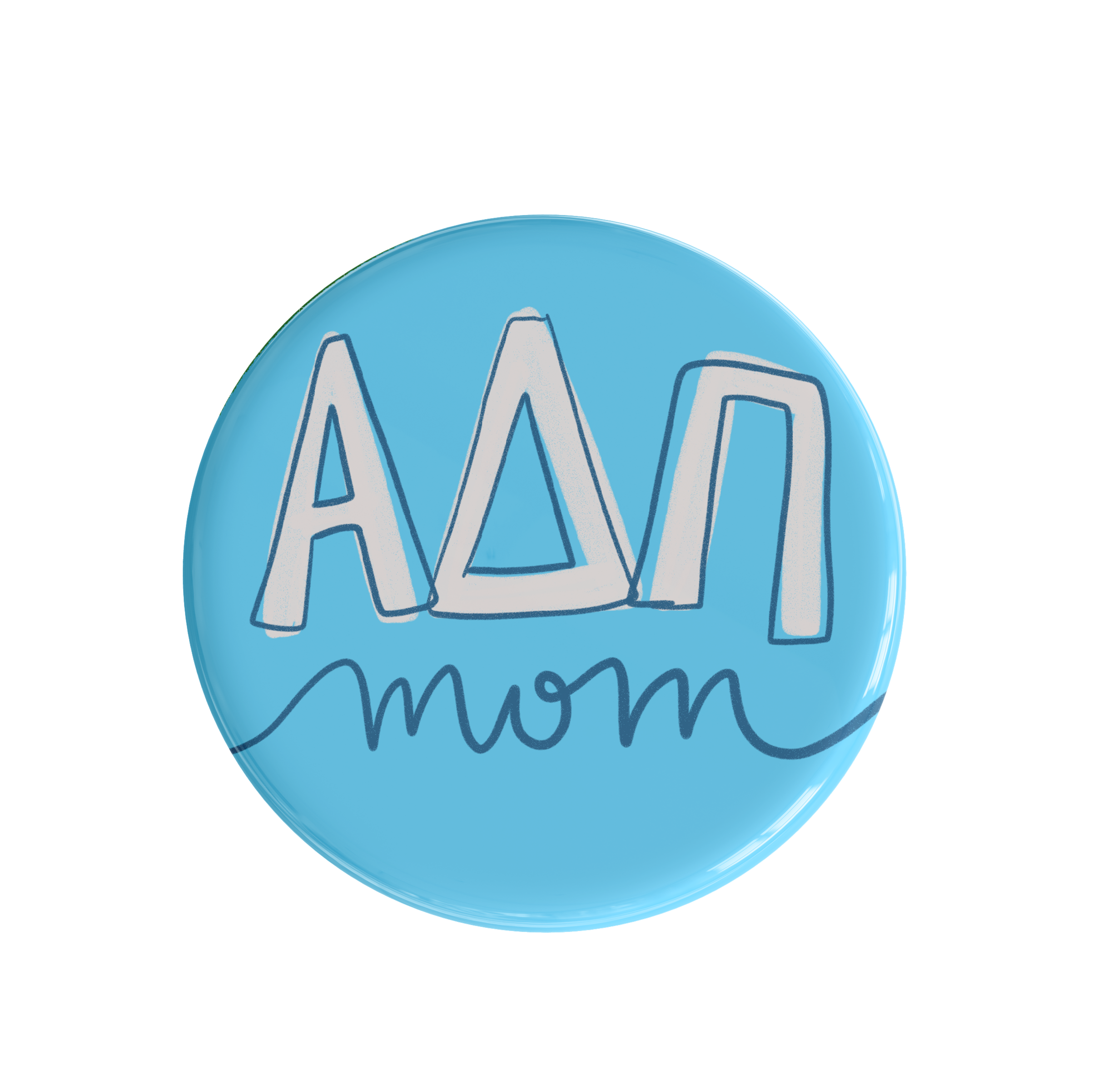 Classic Sorority Mom Gameday Button (Includes One)